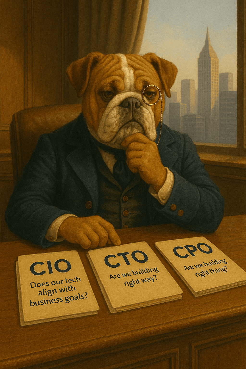 CIO, CTO, or CPO?